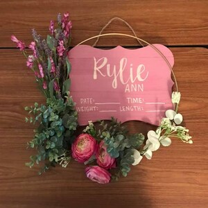 Baby Hospital Door Hanger