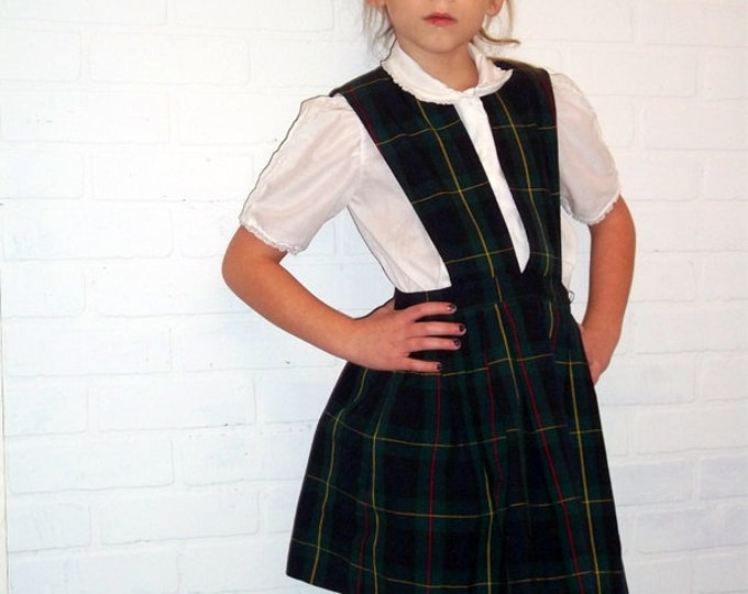Vintage Schoolbelles Girls School Uniform Size 7 Etsy