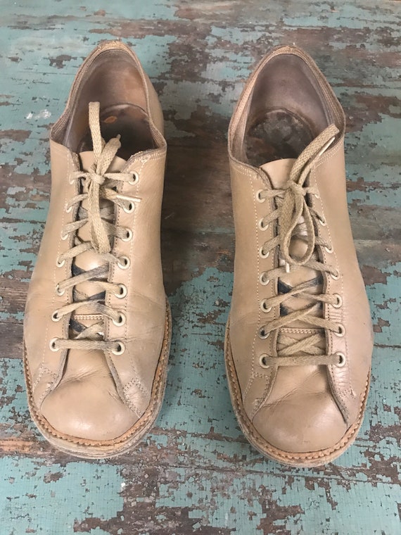 old school bowling shoes