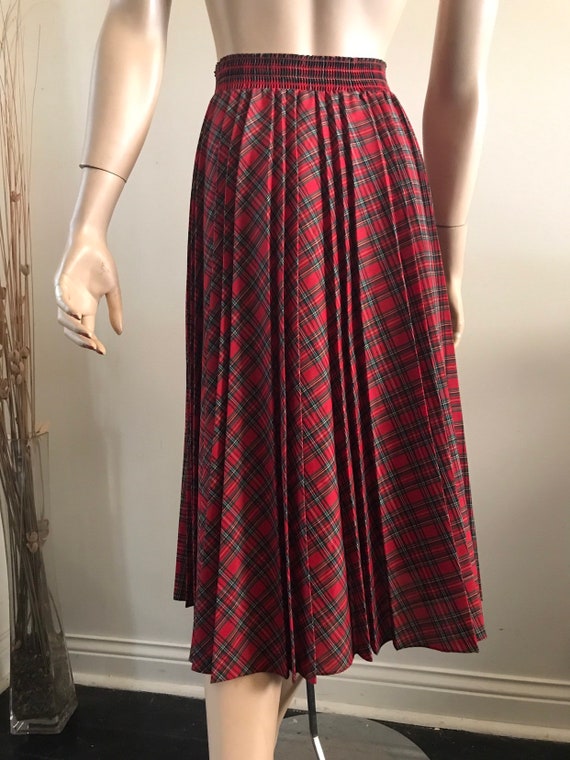 mid length pleated skirts 80 cotton