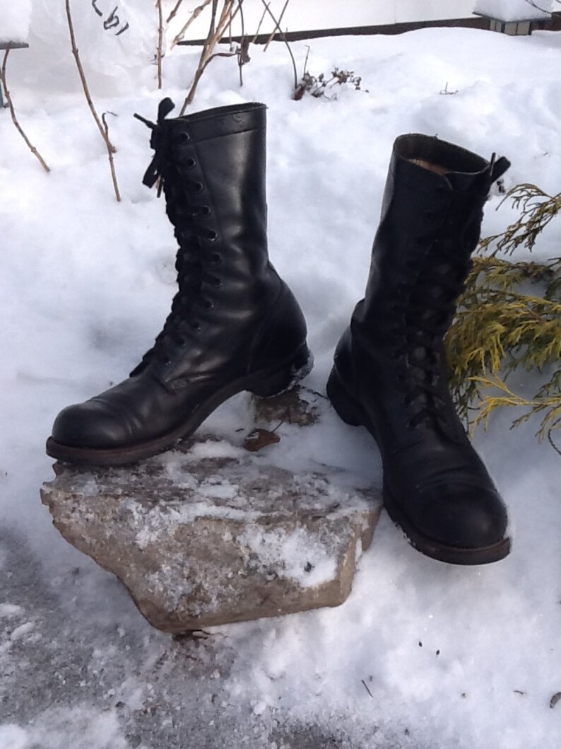 Vintage Original Panco Korean War Army Combat Boots Military Etsy UK