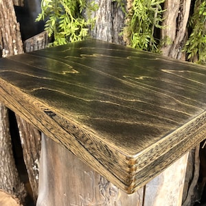 In Stock - Elm and Birch BOKX LapDesk,  unique stain finish