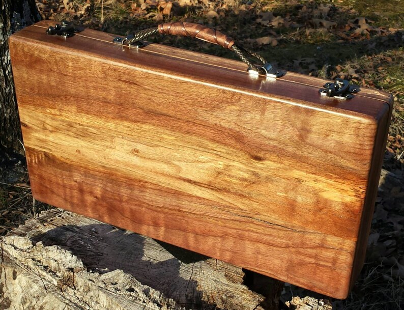 En Stock Madera de nogal espalado 20 caja larga. | Etsy