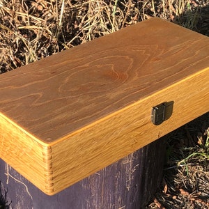In Stock, White Oak and Luan Keepsake box