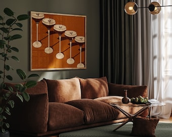 k062r118 深みのあるグリーン 真鍮 サービングトロリー/バーカート ヴィンテージ ミッドセンチュリー バーカート トロリー