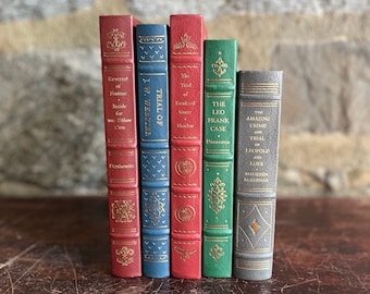 Notable Trials Library: Leather Legal History Book Set