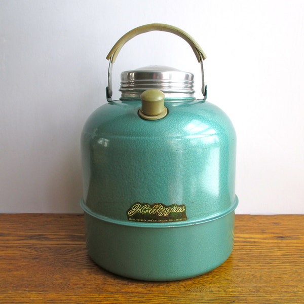 Vintage J.C. Higgins Sears, Roebuck and Co. Large Green Thermos