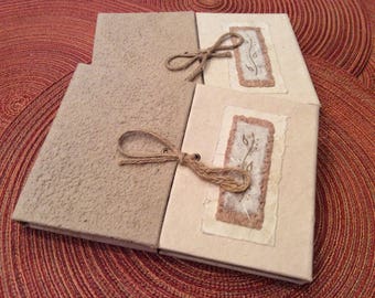 paper supplies ... beautiful ARTISAN JOURNAL Natural Silk Collection handmade paper with pen ...