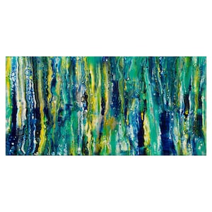 Monostroma | Original Painting | Acrylic on Canvas | 20x10&quot;