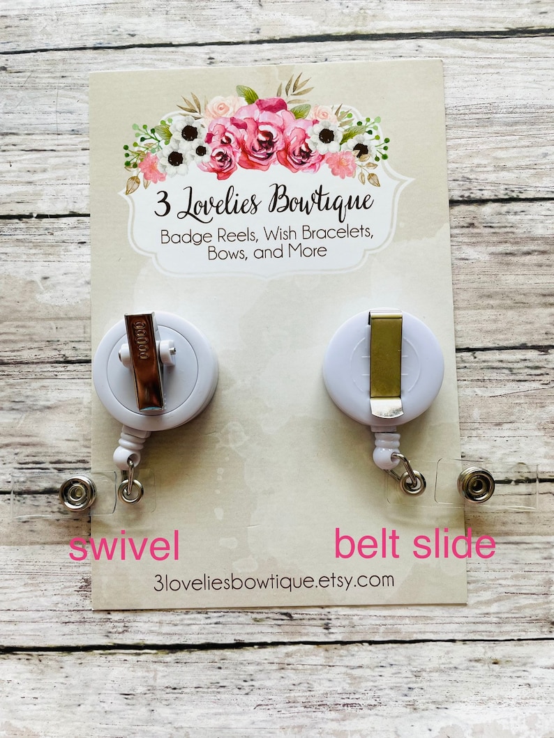 Pick 5 Badge Reel TOPPERS. Badge Reels.badge Reel.badge Etsy