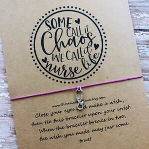 Frontline Worker Gift.Nurse Gift.Nurse Wish Bracelet.Wish Bracelet.Nurse Wish Bracelet.Nurse Week Gift.Nurse.Gift For Nurse.Nurses Week Gift