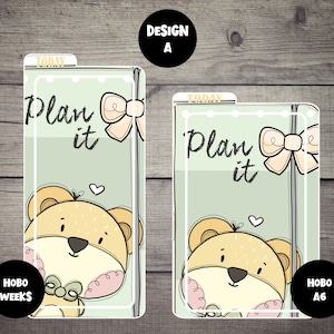 Plan it Cute Animal Hobonichi Pencil Board for Weeks | Original | Bookmark | Pencil Board