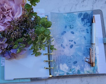 Vellum Dashboards |  Personal size | B6 Planner Dashboards for ring Planners, Journals, Scrapbooking, TNs / Foxy Fix, Traveler's Notebook