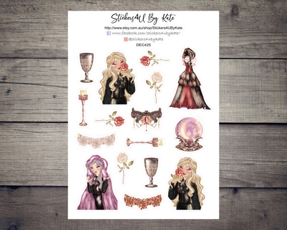 Spell Bound Clipart Spell Bound Decorative Planner Sticker - Etsy
