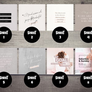 Motivational Quotes Vol 1 Adhesive | Non-Adhesive Cardstock Die Cut | Planners, Journals, Scrapbooking, TNs / Foxy Fix, Traveler's Notebook