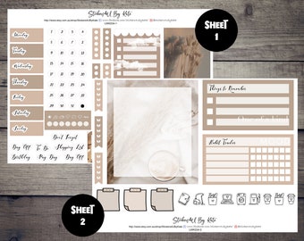 Mood | Lime Weekly Sticker Kit | Individual sheets or full kit | Lime Weekly Planner