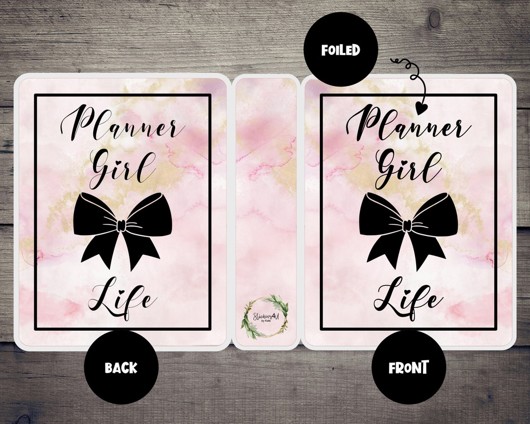 Planner Girl Life Sticker Album | Large | Small Sticker Storage ...