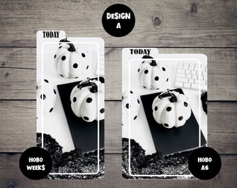 Halloween Pumpkin TN | Hobonichi Pencil Board for Weeks | Original | Bookmark | Pencil Board