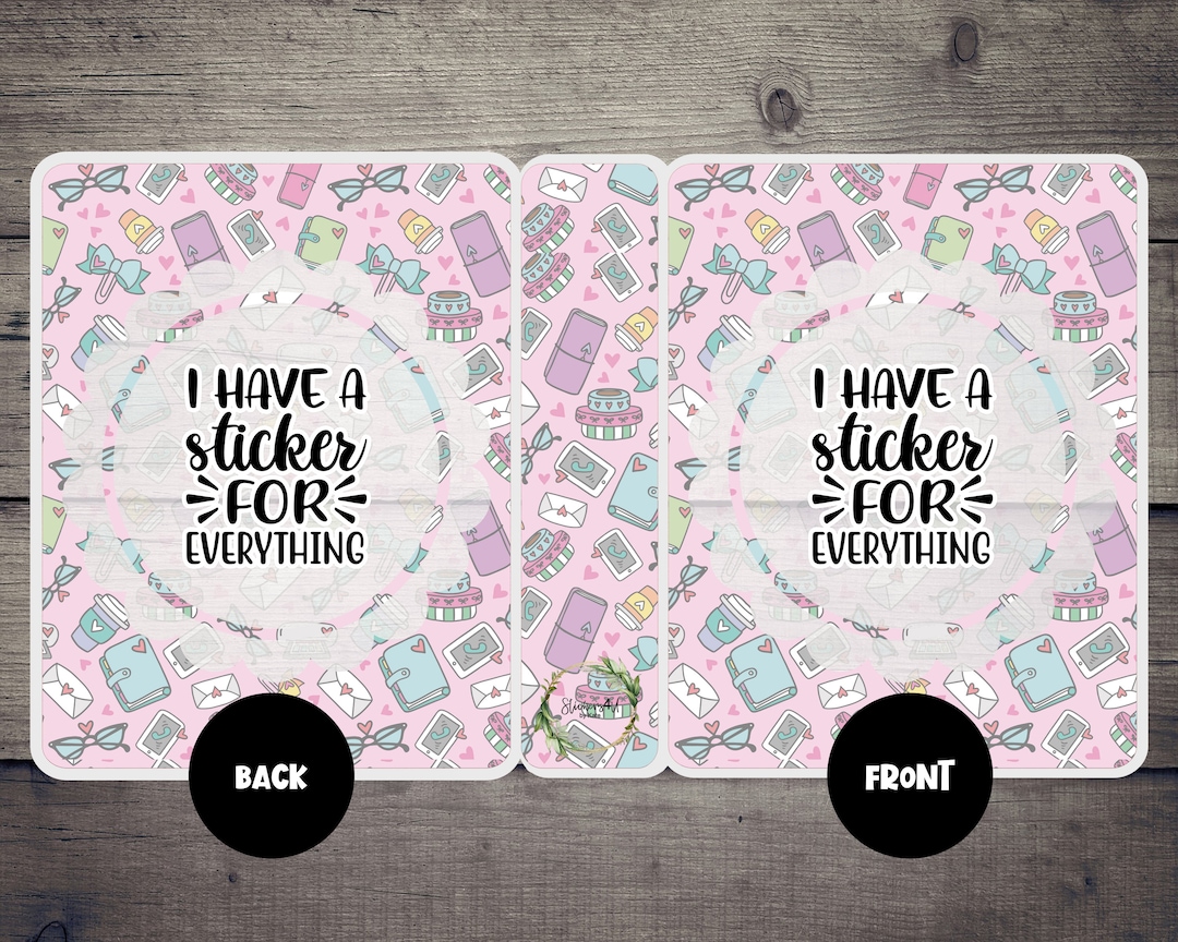 Planner Girl Sticker Album | Large | Small Sticker Storage ...
