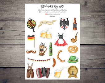 Oktober Fest clipart | Oktober Fest Decorative Planner Sticker | Erin Condren, Kikki-K, Happy Planner and More