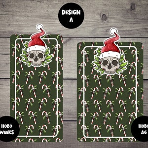 Creepy Christmas Hobonichi Pencil Board for Weeks | Original | Bookmark | Pencil Board