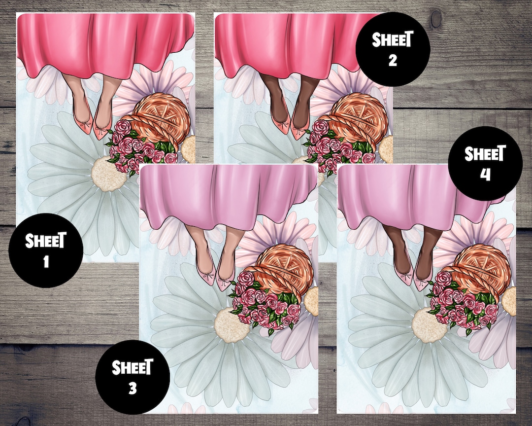 Spring Girl Planner Dashboard | HP, A5, B6 and Personal Planner ...