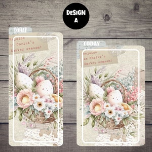 Sweet Easter | Hobonichi Pencil Board for Hobo Weeks | Hobo Original | Hobo Cousin | Bookmark | Pencil Board