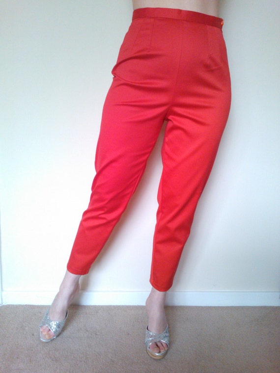 1950s cigarette pants