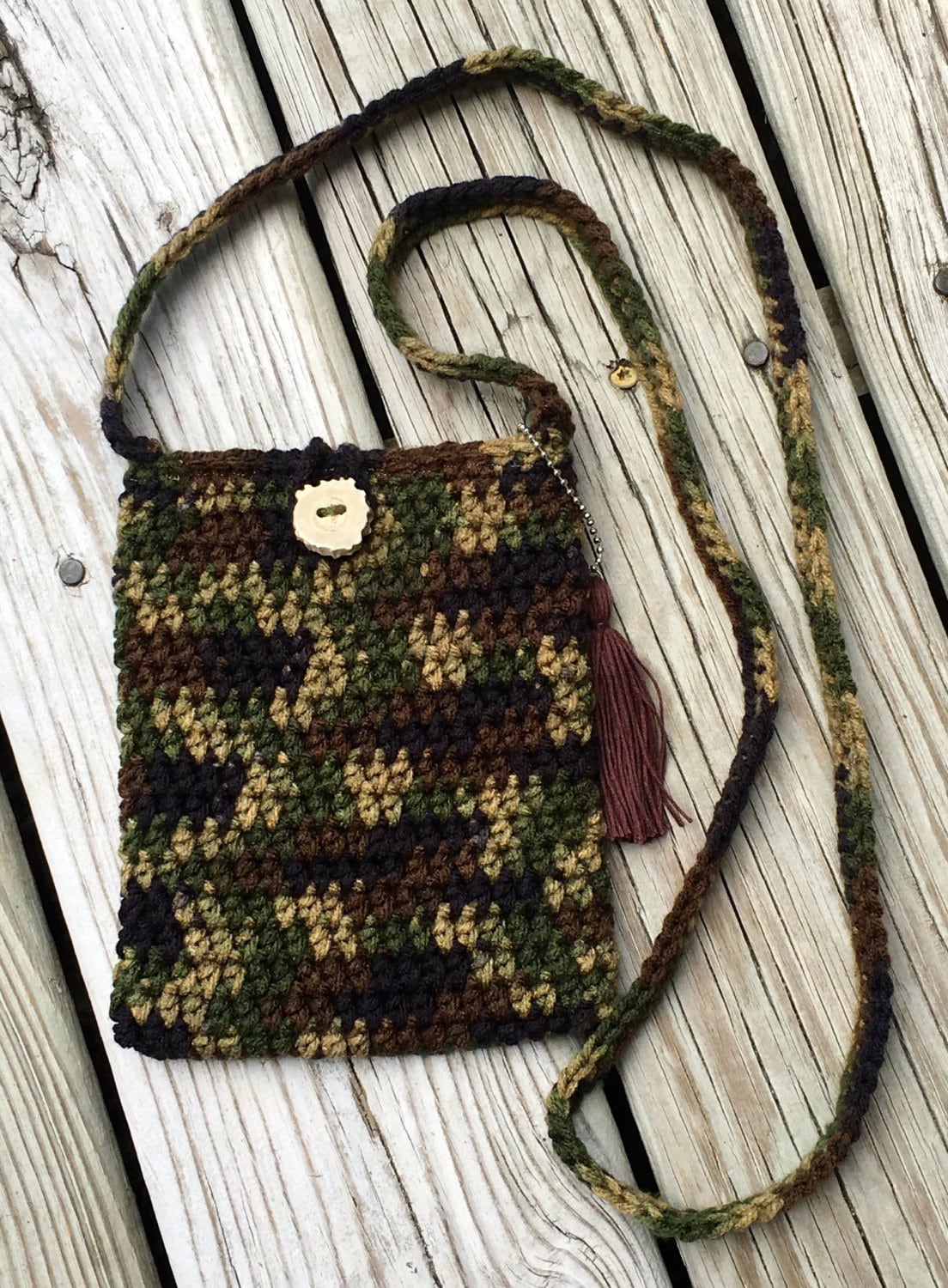 Petite Crochet Purse/Cross Body Bag