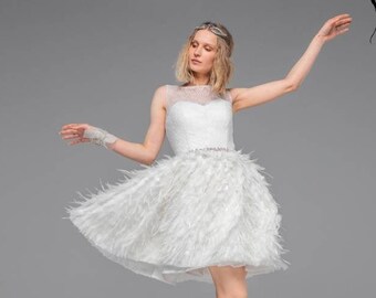 White Lace Dress Short - Etsy