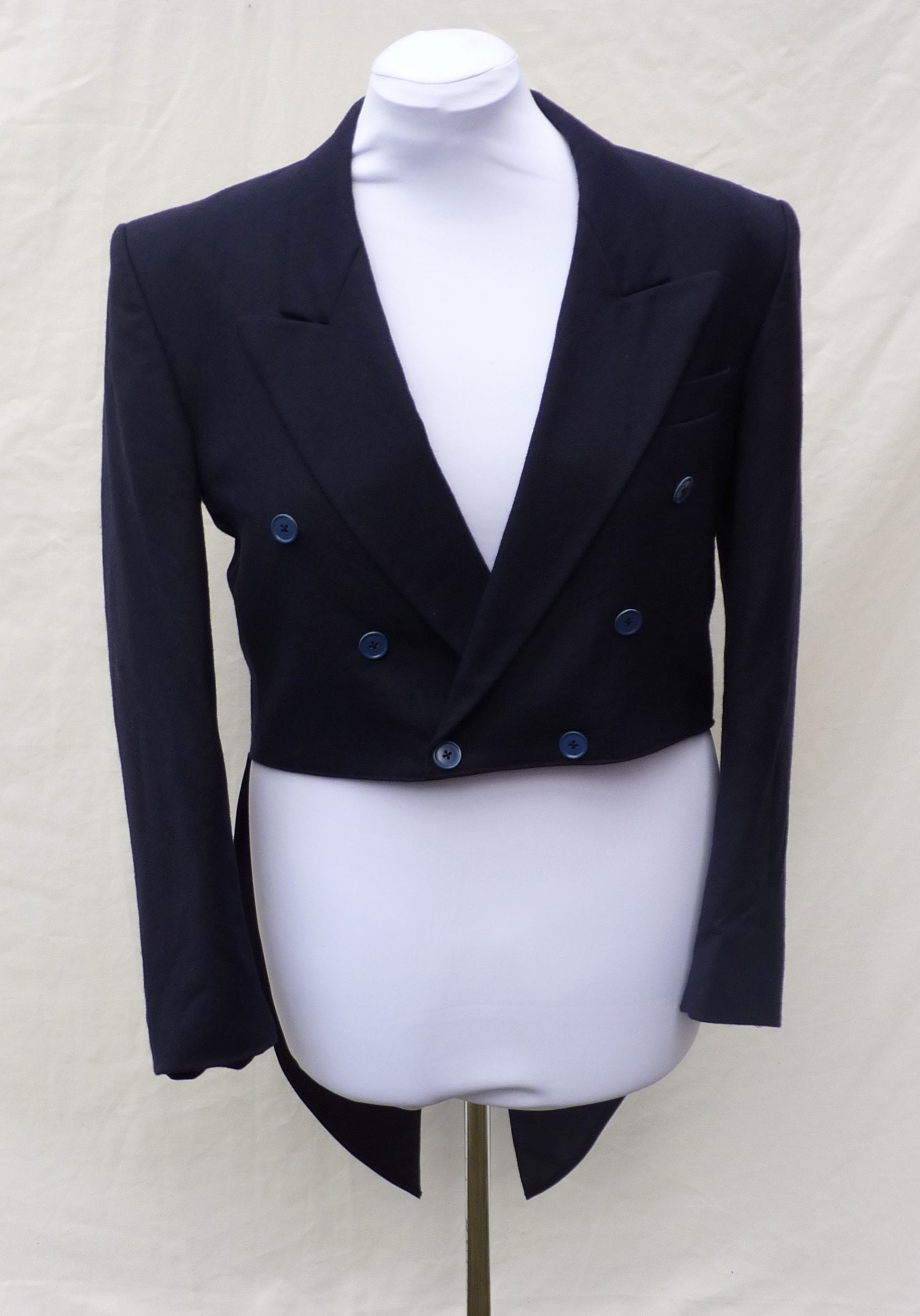 Mens Chest 38 R Upcycled Navy Tailcoat regency Bridgerton Etsy