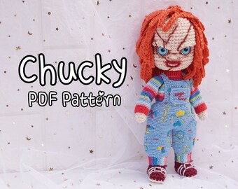 chucky crochet doll
