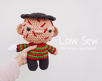 Low Sew, Freddy Chibi PDF Pattern (Amigurumi Pattern, Crochet Pattern, Photo Tutorial, How to)