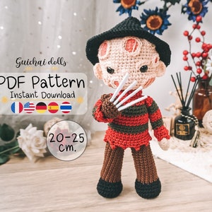 Freddy, PDF Pattern (Amigurumi Pattern, Crochet Pattern, Detailed Pattern, Photo Tutorial)