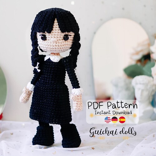 The Wednesday Vest Crochet PDF Pattern - Etsy Hong Kong