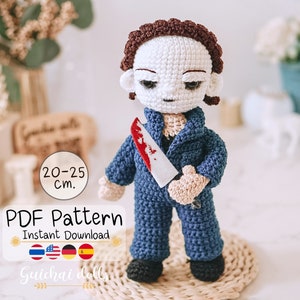 Michael Myers Crochet Pattern (Amigurumi, Crochet , Photo Tutorial)