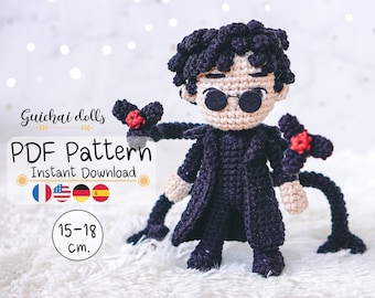 Anti Hero PDF Pattern (Amigurumi, Crochet , Photo Tutorial)