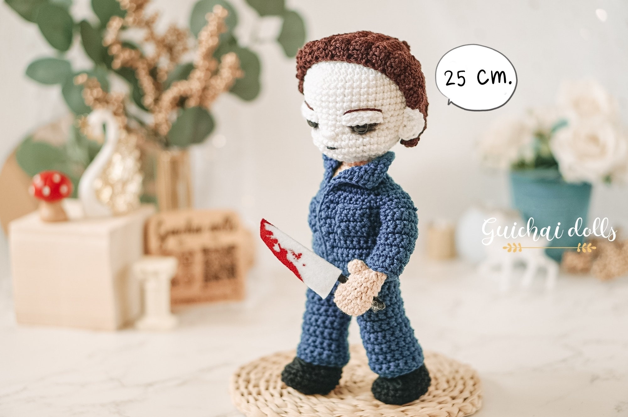 Michael Myers Crochet Pattern amigurumi Crochet Photo - Etsy Australia