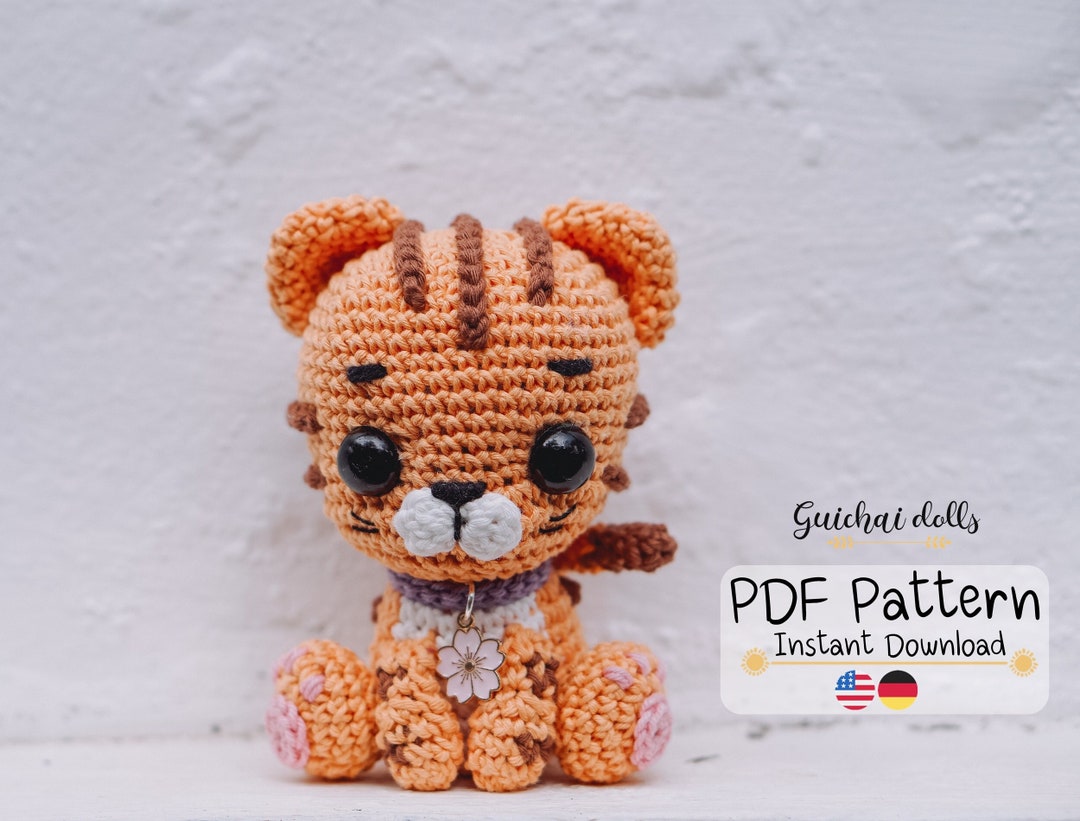 Tabby Pattern Circular Tabby Cat Crochet Pattern PDF – Photo Tutorial, Instant Download - Etsy