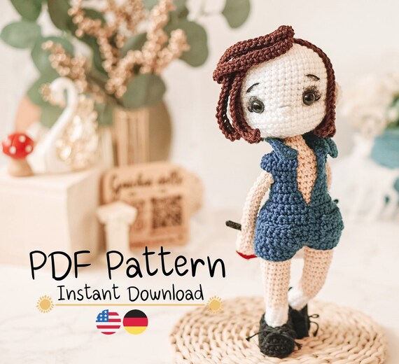 Lady Myers Crochet Pattern amigurumi Crochet Photo Etsy