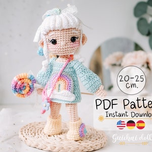 Nana Crochet Pattern (Amigurumi, Crochet , Photo Tutorial)