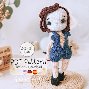 Lady Myers Crochet Pattern (Amigurumi, Crochet , Photo Tutorial)