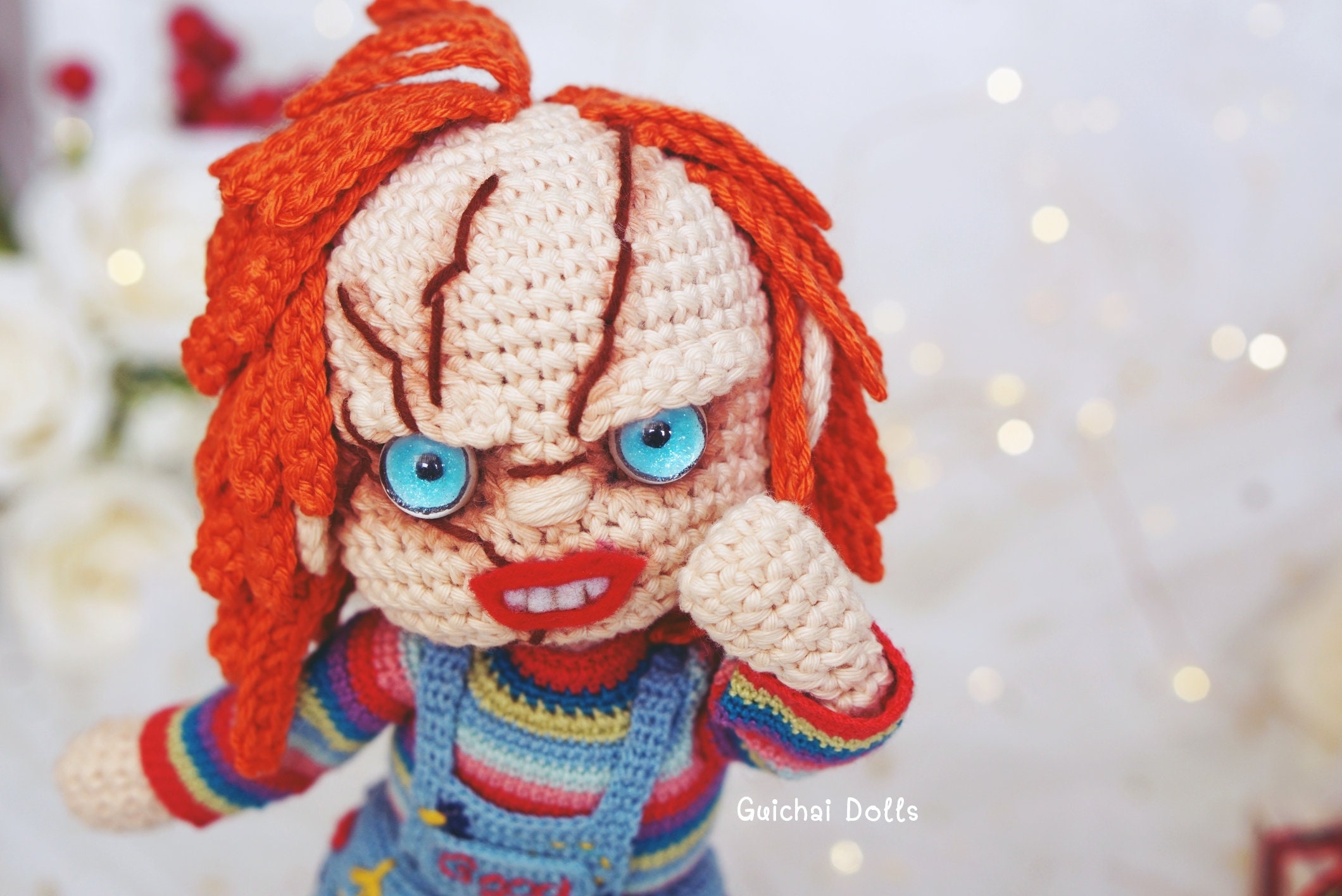Chucky Pattern amigurumi Pattern Photo Tutorial Crochet Etsy UK