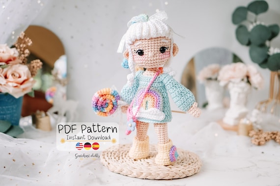 Nana Crochet Pattern (amigurumi, Crochet , Photo Tutorial) - Etsy