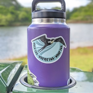 Iwa Sticker|Hawaiian Bird |waterproof