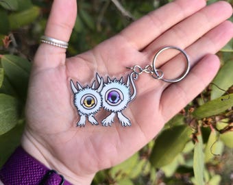 Silly creature Keychain. Optopod keychain