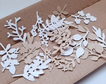 36 Stück Natürliche Skelettblätter Getrocknet – Für Scrapbooking, DIY, Hochzeitsdeko (4–9 Cm Lang, 3–6 Cm Breit)
