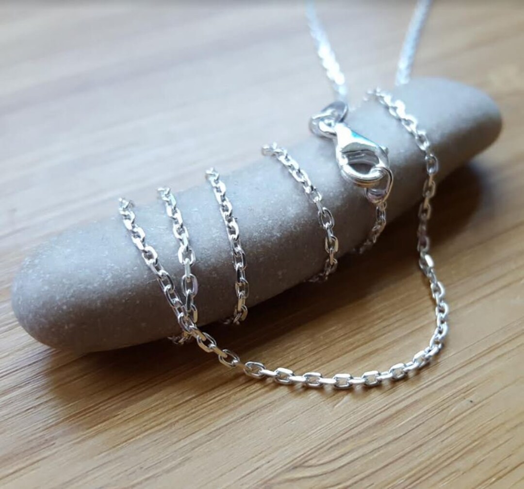 Chaîne 50 Cm En Argent 925 Avec Croix De Caravaca – Argent Sterling – Neuf Avec étiquettes – Fabriqué En Espagne