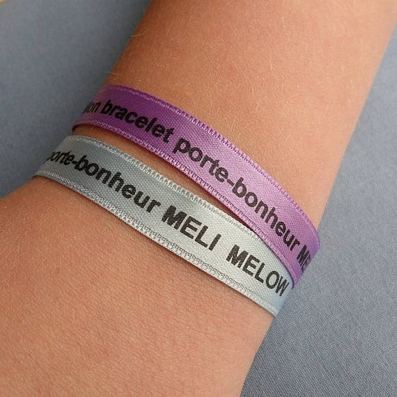 Name printed bracelets sale