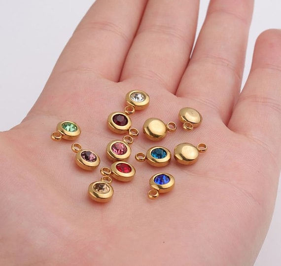 Birthstone • 5 Mm • Pendant • Birthstone • Color of the